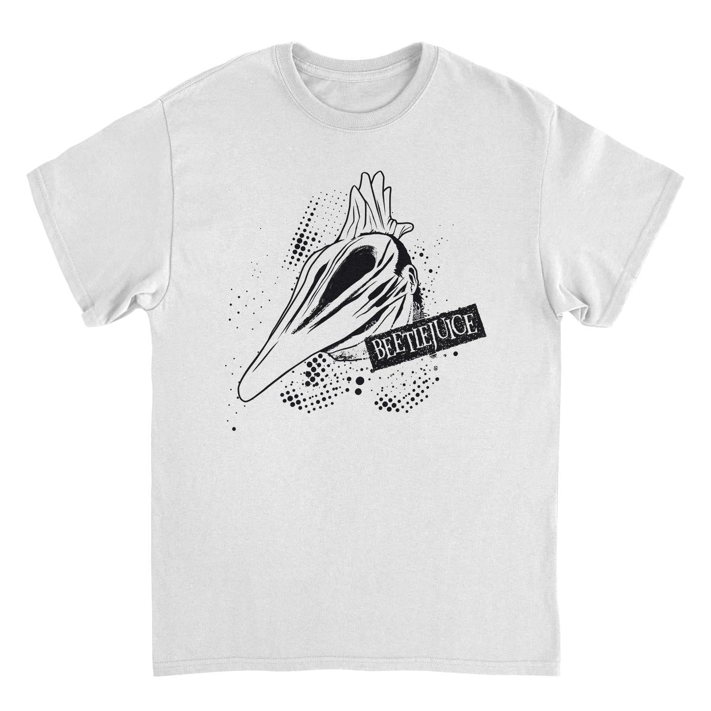 Beetlejuice Adam Monster Mens T Shirt White Officially Licensed