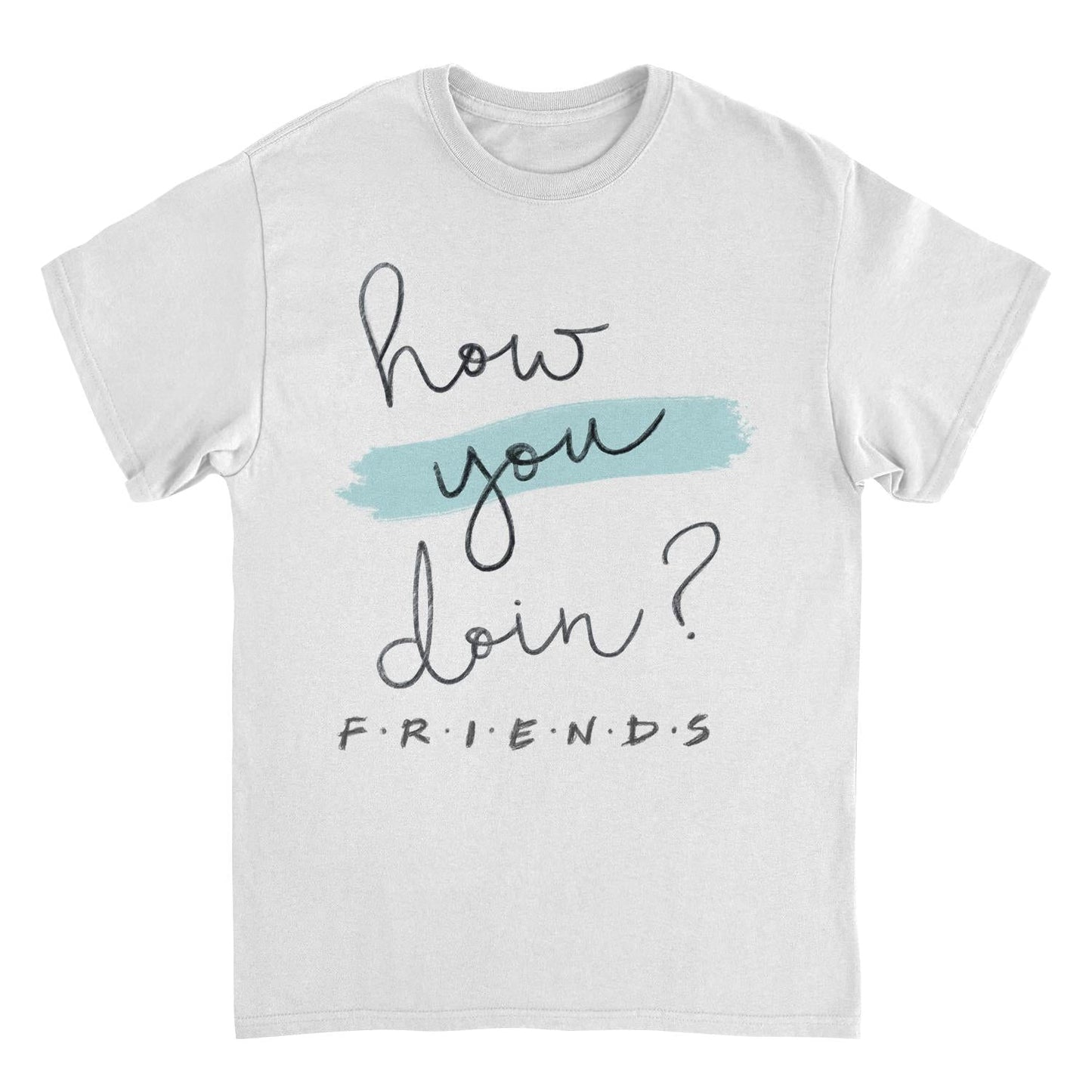 Friends how you doin Mens T Shirt White Officially Licensed