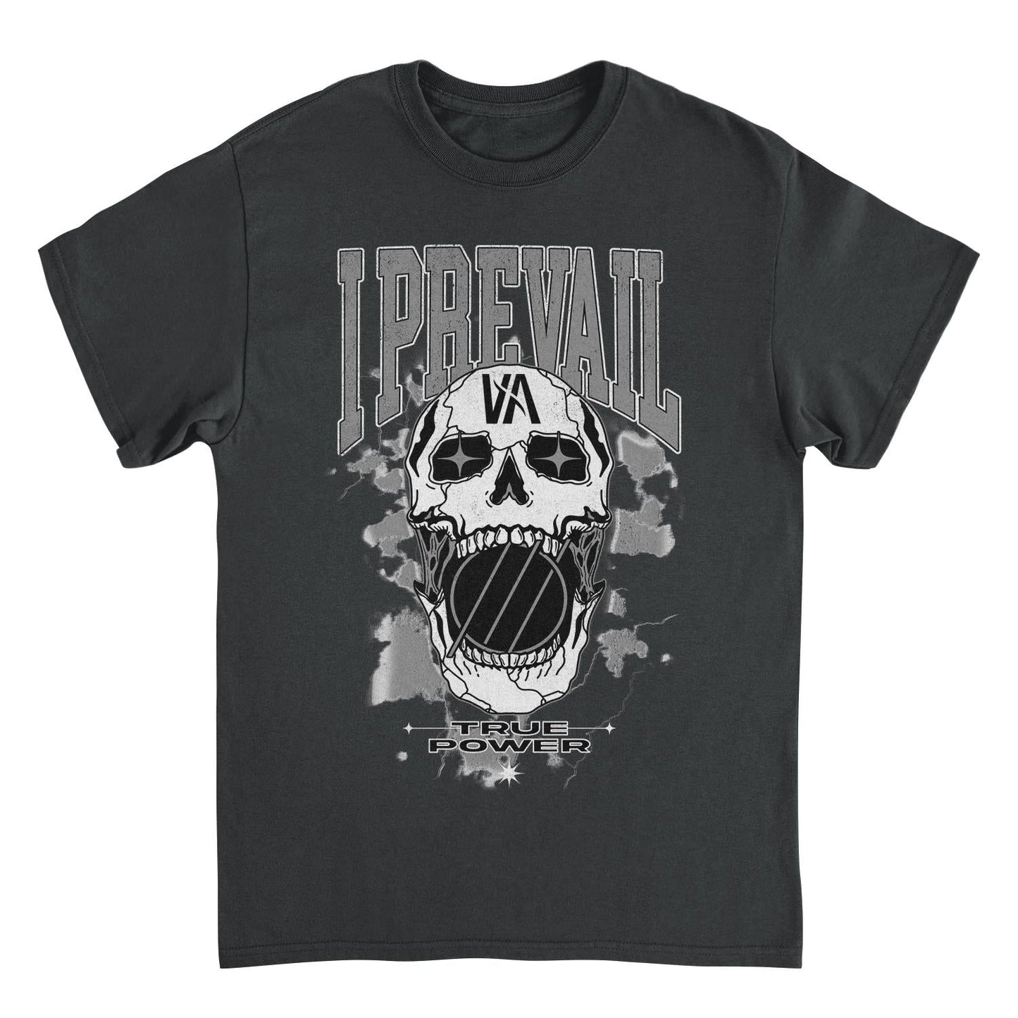 I Prevail True Power Skull Mens T Shirt Black Officially Licensed