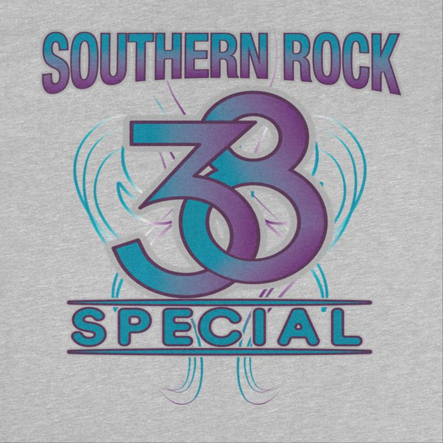 38 Special Southern Rock Special V1 Mens T Shirt Grey Officially Licensed