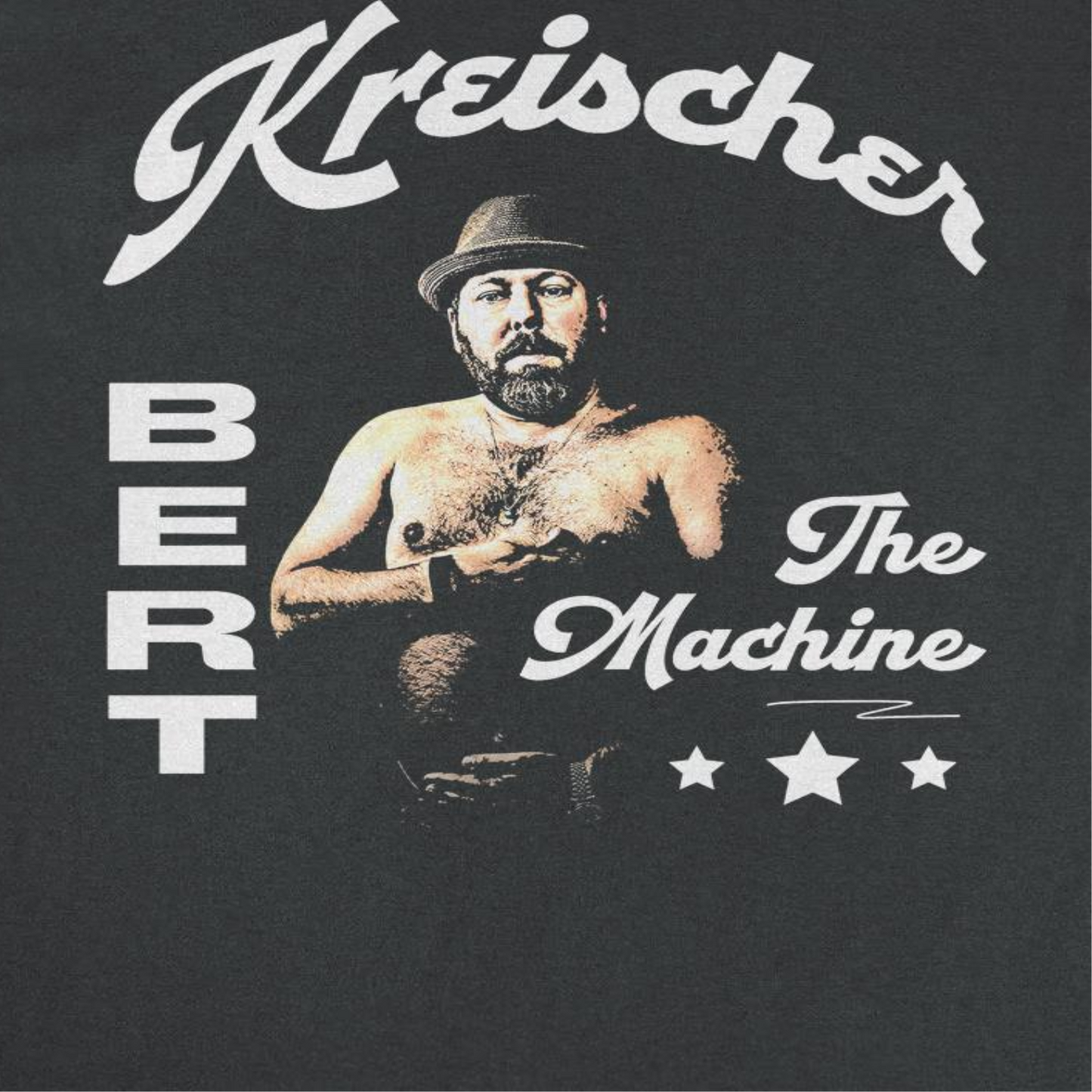 Bert Kreischer Bert The Machine Mens T Shirt Black Officially Licensed