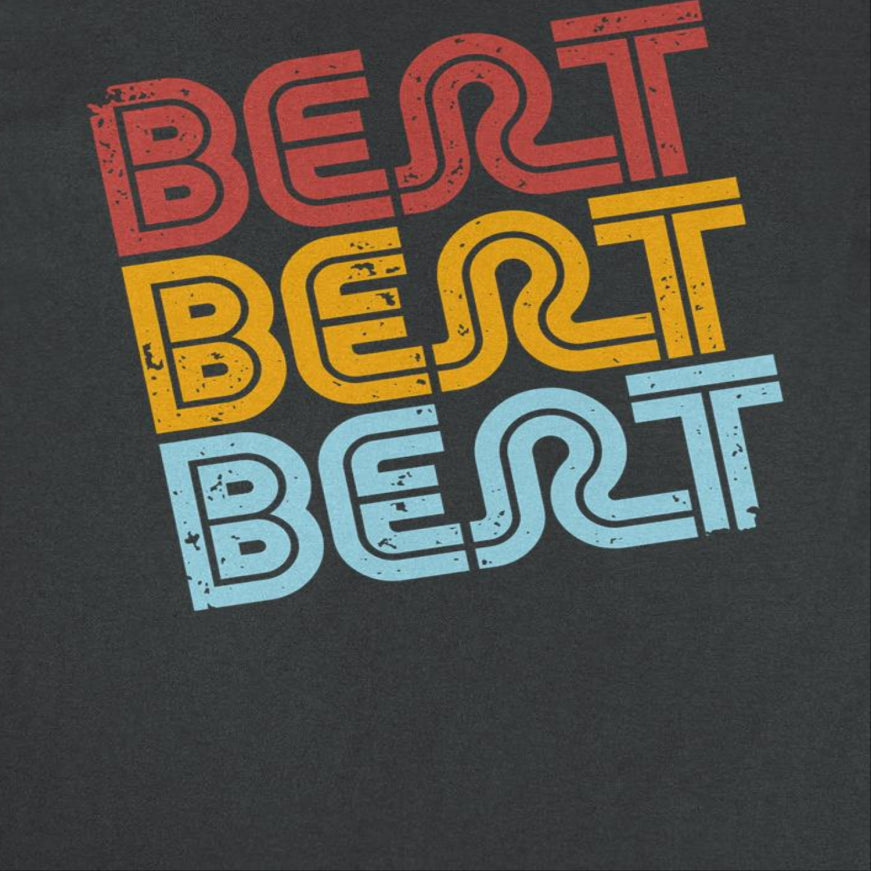 Bert Kreischer Bert Bert Bert Mens T Shirt Black Officially Licensed