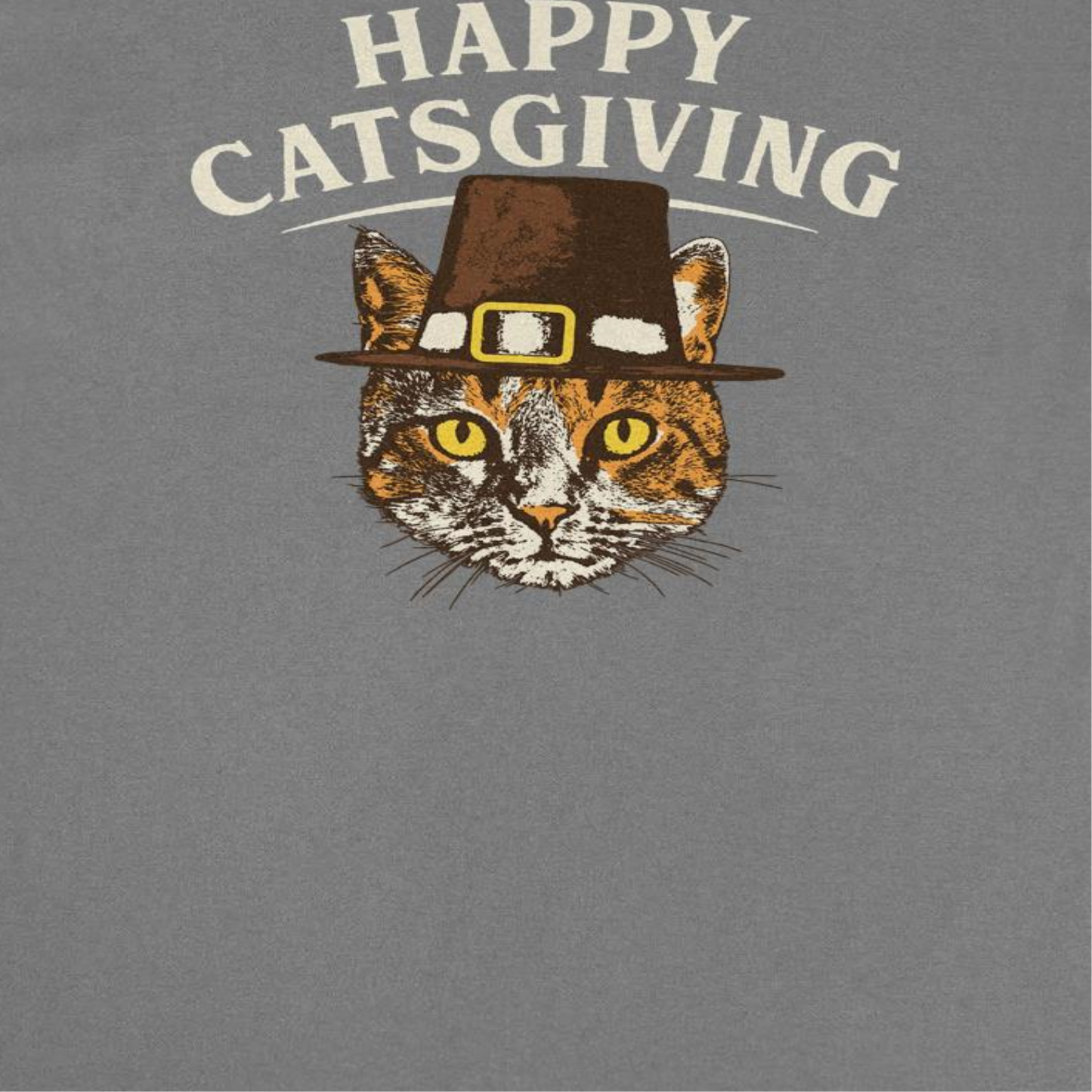 Thanksgiving T-Shirt - Happy Catsgiving Officially Licensed