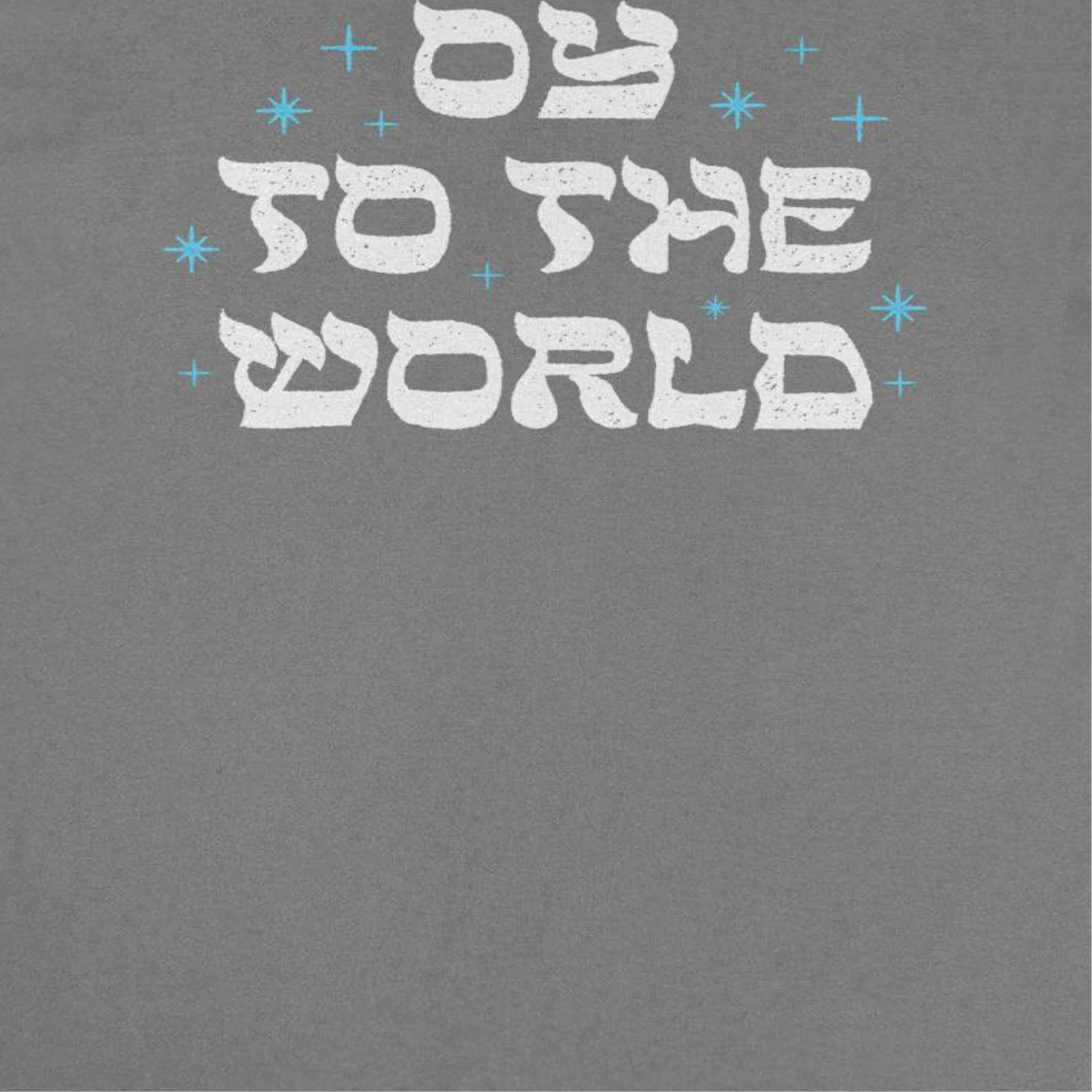 Oy to the World Mens Christmas T-Shirt Officially Licensed
