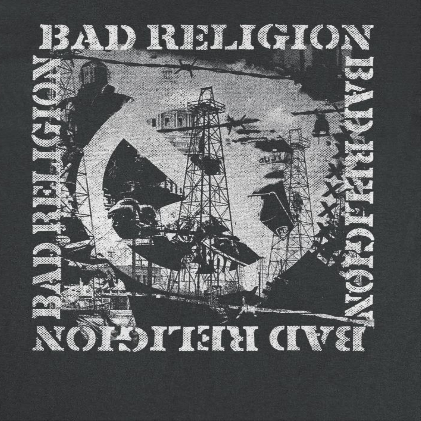 Bad Religion This Is Hell Front Mens T Shirt Black Officially Licensed