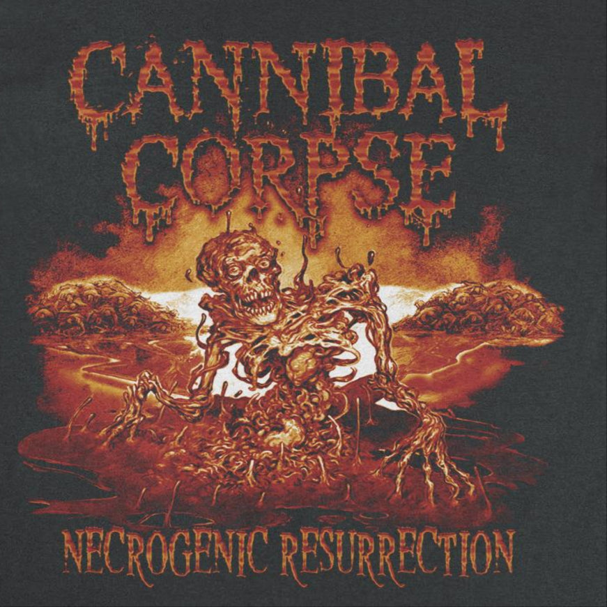 Cannibal Corpse Resurrection Cc Mens T Shirt Black Officially Licensed