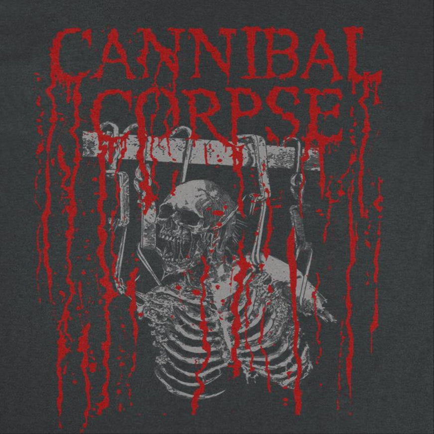 Cannibal Corpse Hooked Mens T Shirt Black Officially Licensed