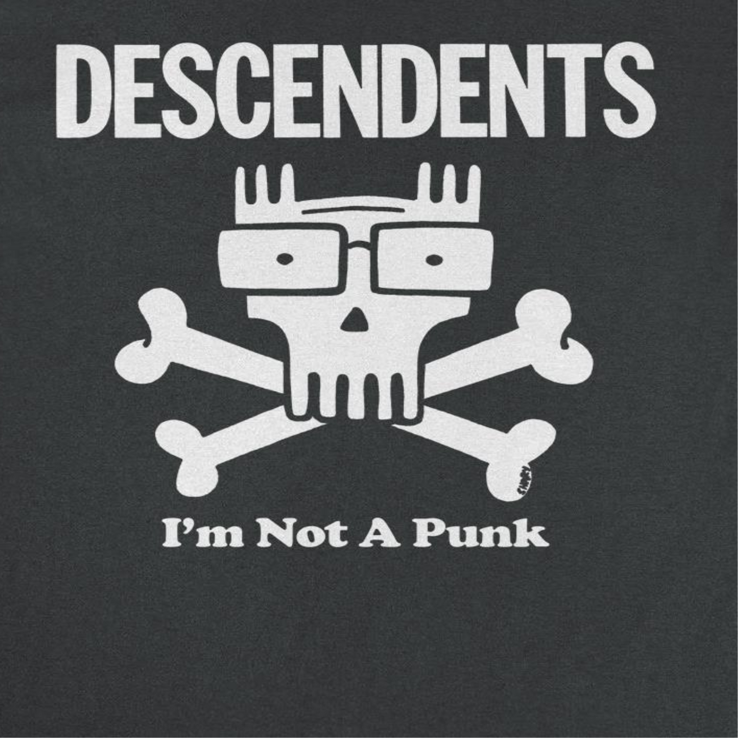 Descendents Not a Punk Mens T Shirt Black Officially Licensed