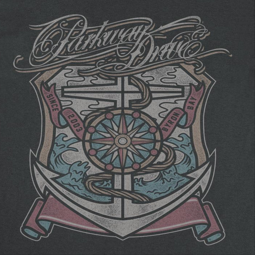 Parkway Drive Byron Bay 2003 Mens T Shirt Black Officially Licensed
