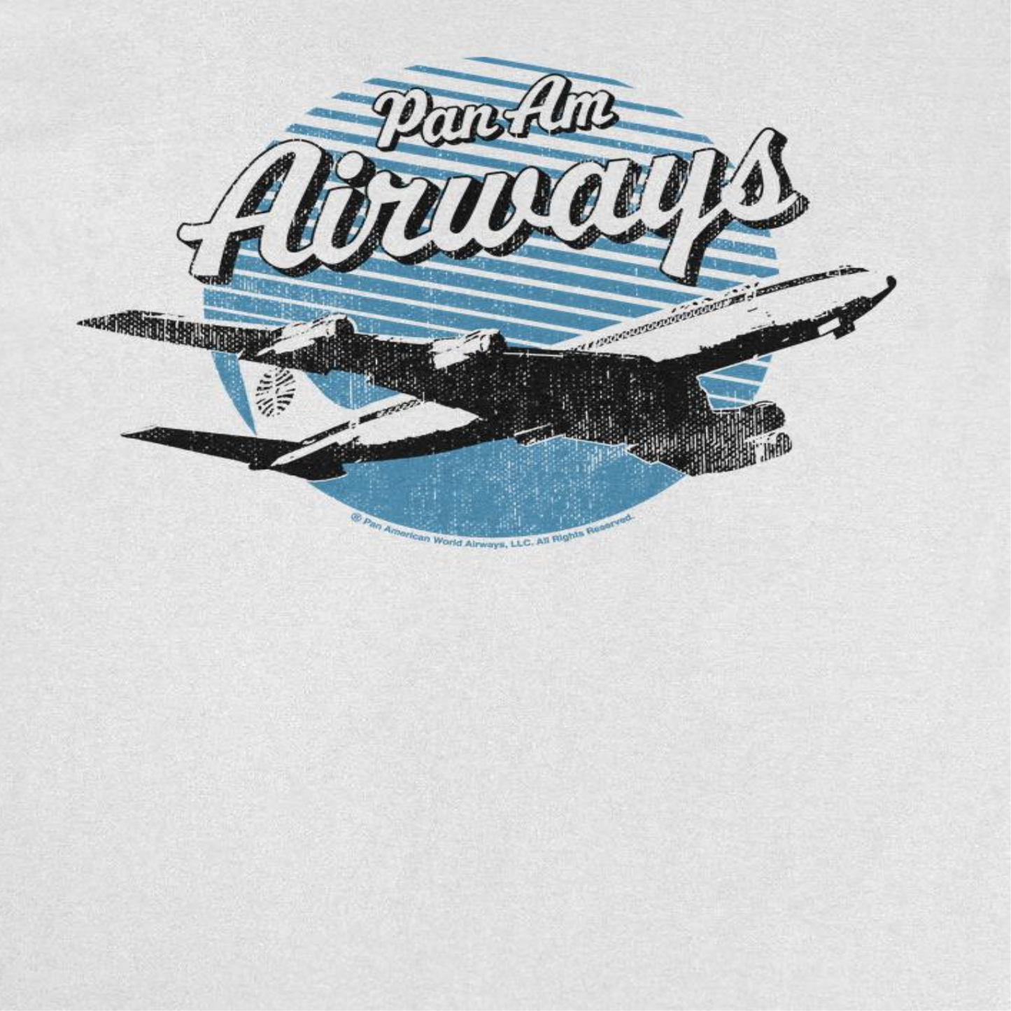 Pan Am Airways Retro Plane Take Off Mens T Shirt White Officially Licensed