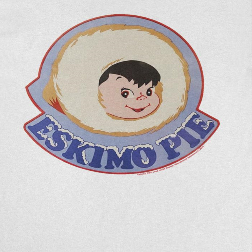 Eskimo Pie Ice Cream Bars Vintage Retro Mens T Shirt White Officially Licensed