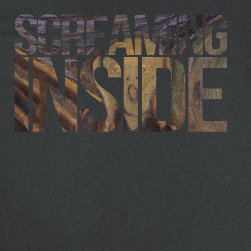 Classic Paintings Screaming Inside Munch Mens T Shirt Black Officially Licensed