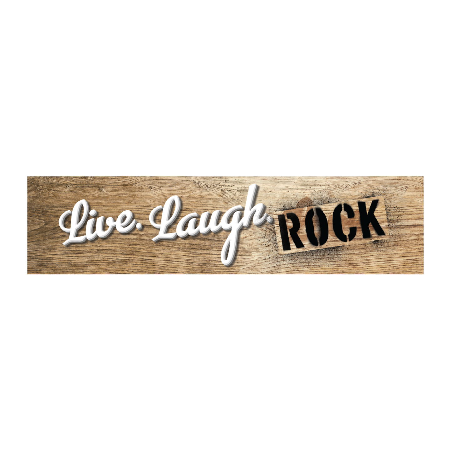 "Live. Laugh. ROCK" Magnetic Grill Pluginz Keychains
