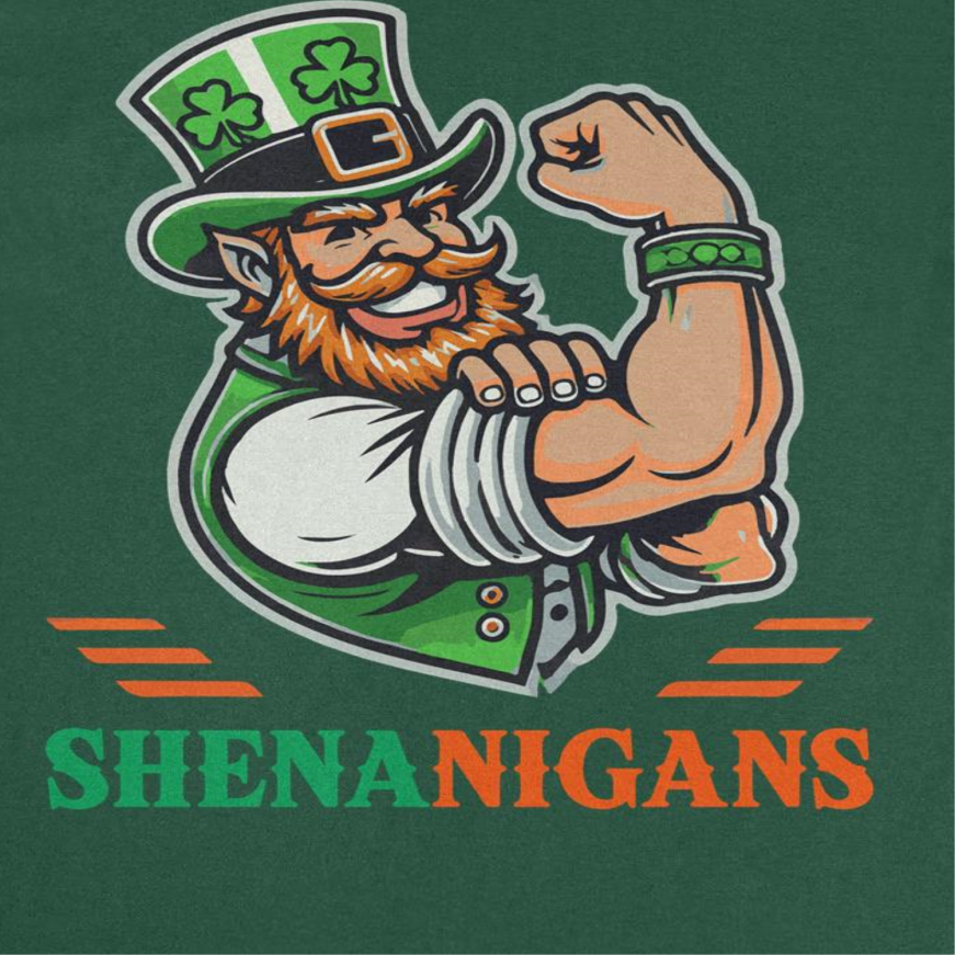 St. Patricks Day Shenanigains T-Shirt Officially Licensed