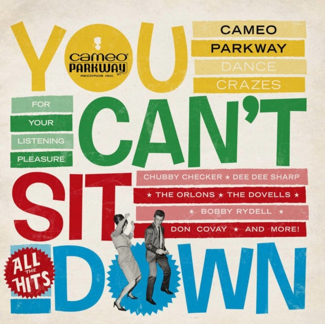 Various Artists - You Can't Sit Down Cameo Parkway Dance Crazes 1958-64 (U.K Collection) (Yellow Vinyl/2LP/180G) (Rsd) Vinyl Record
