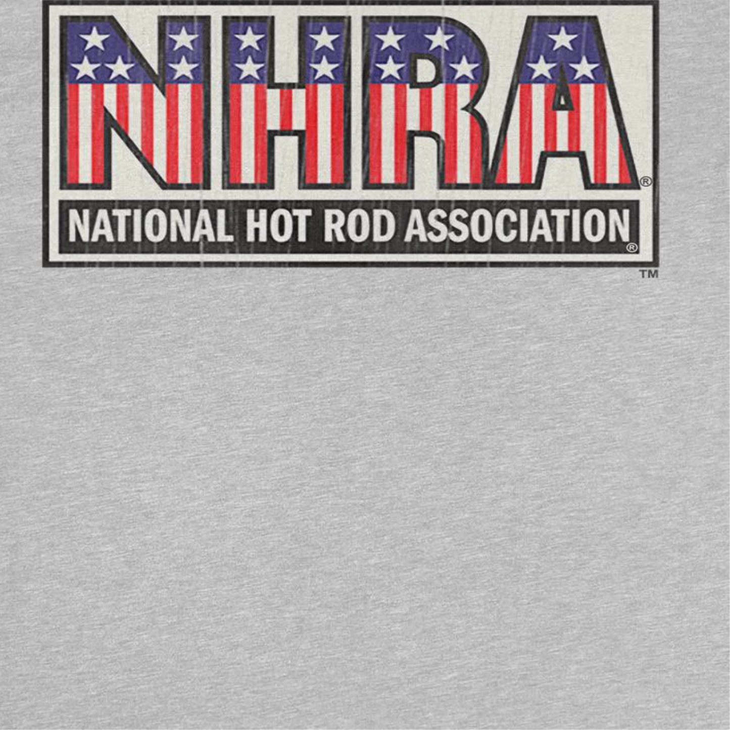 NHRA National Hot Rod Association Mens T Shirt Sport Grey Officially Licensed