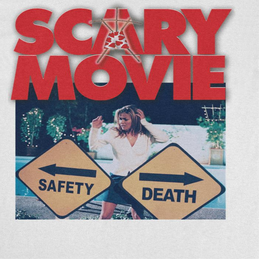 Scary Movie Paths Mens T Shirt White Officially Licensed
