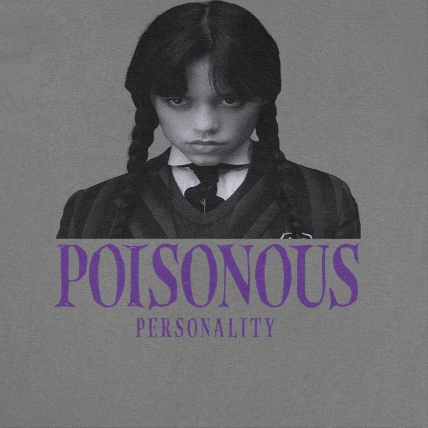 Wednesday Dead T Shirt Charcoal Officially Licensed