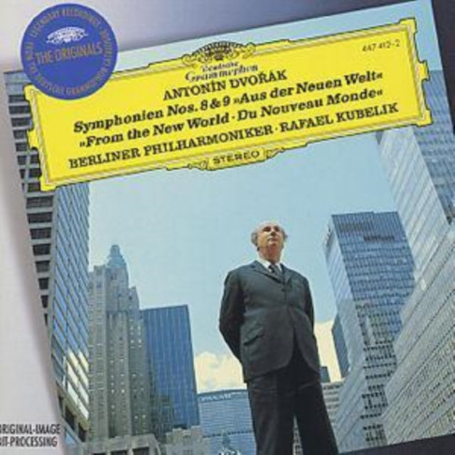 Kubelik / Berlin Phil Orch - Dvorak: Symphonies Nos.8 & 9 Music CD