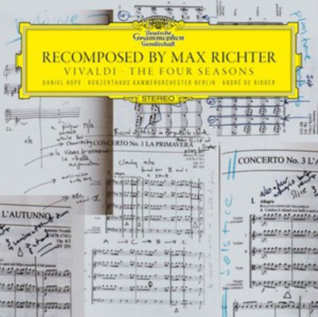 Vivaldi: Four Seasons (Recomposed By Max Richter) Music CD