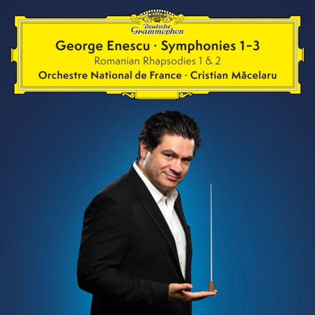 Cristian & Orchestre National De France Macelaru - Enescu: Symphonies Nos. 1-3; Romanian Rhapsodies 1 & 2 (3CD) Music CD