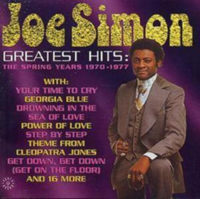 Joe Simon - Greatest Hits 1970 - 1977 Music CD