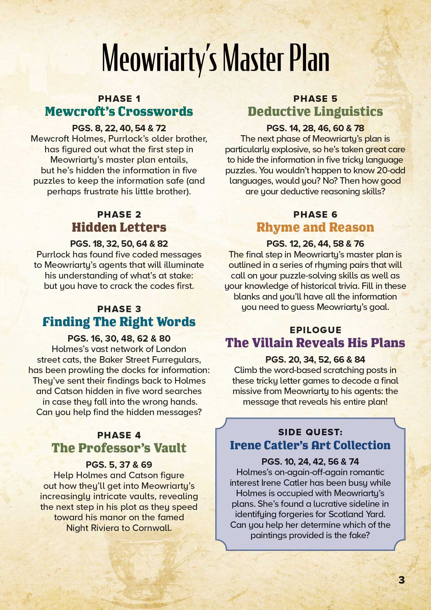 Cat Pawzzles - Purrlock Holmes V2: Solve Puzzles, Ciphers, Kitty Mysteries, Clues, Crosswords, Hidden Letters, Rhymes, Spot The Difference, Boost Deductive Reasoning, De-Stress & Catch Meowriarty!