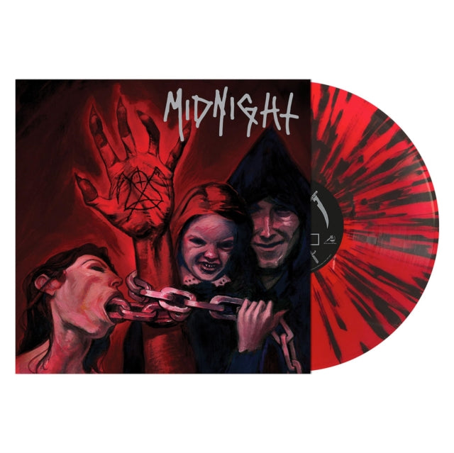 Midnight - No Mercy For Mayhem (Transparent Blood Red W/ Black Splatter LP Vinyl) Vinyl Record