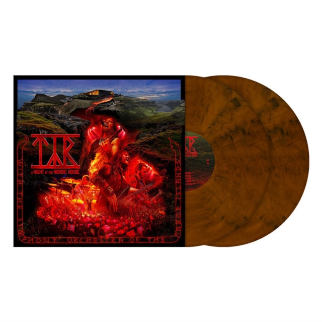 Tyr - Night At The Nordic House (With The Symphony Orchestra Of The Faroe Islands) (Ochre Brown LP Vinyl) Vinyl Record