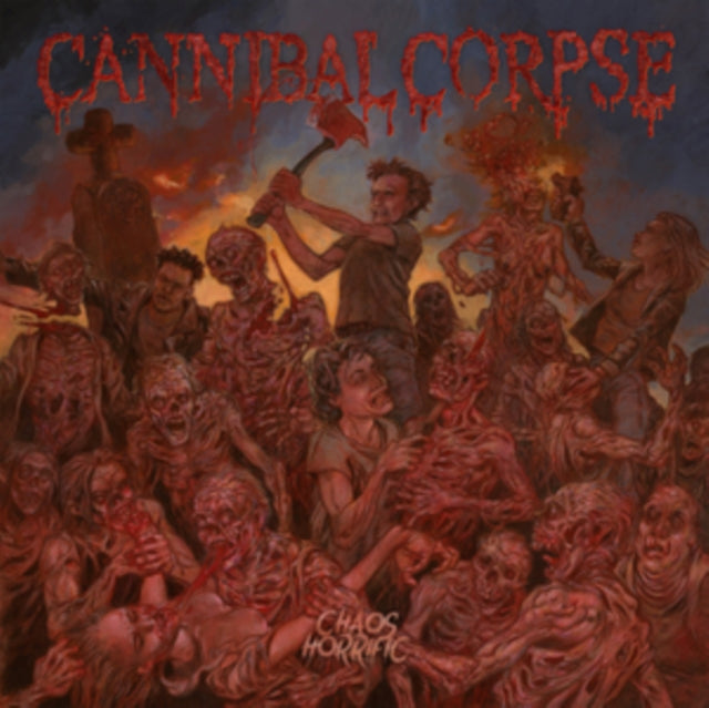 Cannibal Corpse - Chaos Horrific (Blue LP Vinyl) Vinyl Record