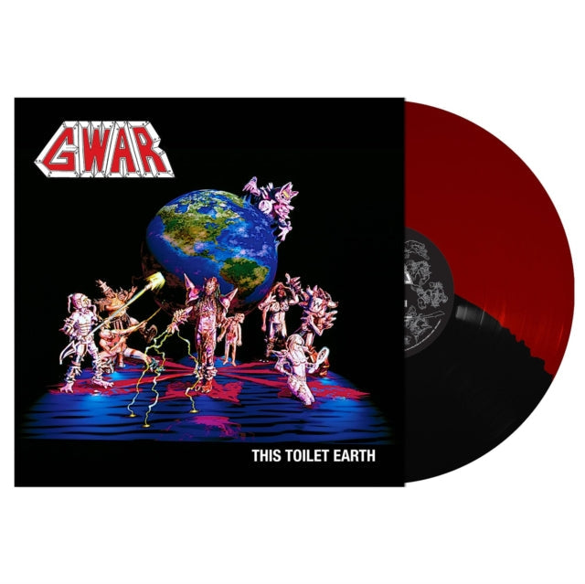 Gwar - This Toilet Earth (Red/Black Split LP Vinyl) Vinyl Record