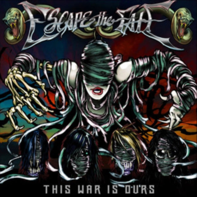 Escape The Fate - This War Is Ours (Anniversary Editioin/White/Red/Green LP Vinyl) Vinyl Record