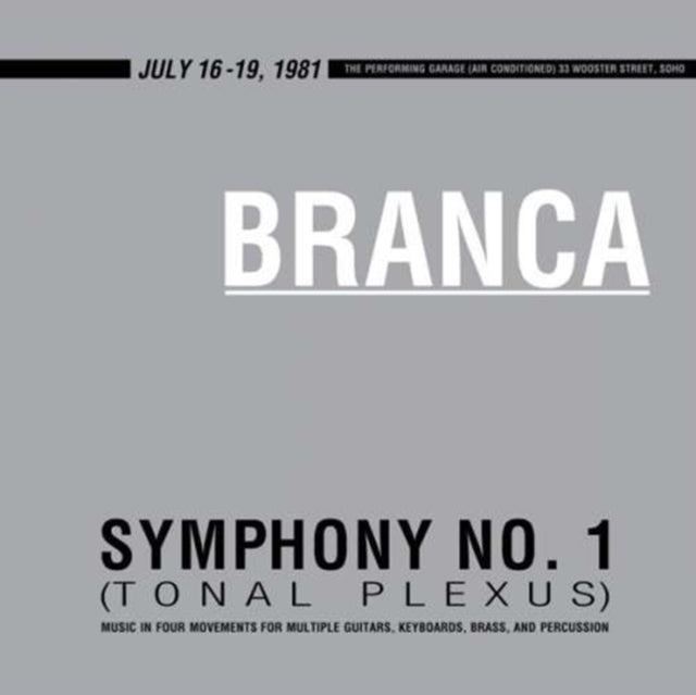 Symphony No. 1 (Tonal Plexus) Vinyl Record