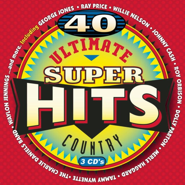 Ultimate Country Super Hits Music CD