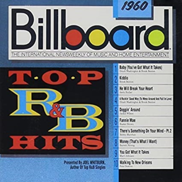 Billboard - Top R & B Hits 1960 Music CD