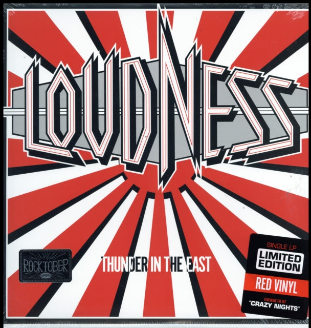 Loudness - Thunder In The East (Red LP Vinyl) (Rocktober) (I) Vinyl Record