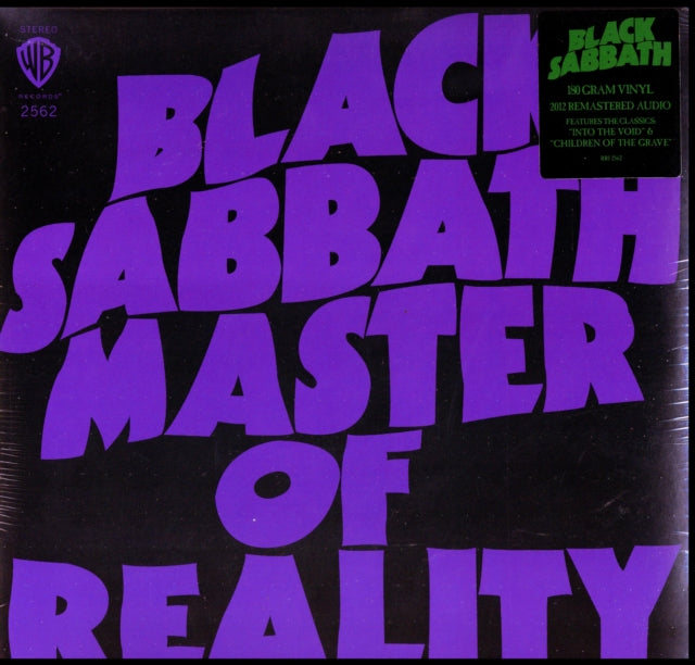 Master Of Reality (180G) Vinyl Record