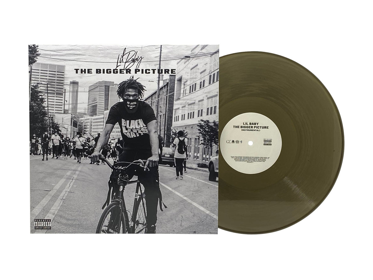 Lil Baby - The Bigger Picture (Limited Edition Clear Grey Colored Vinyl) Vinyl Record