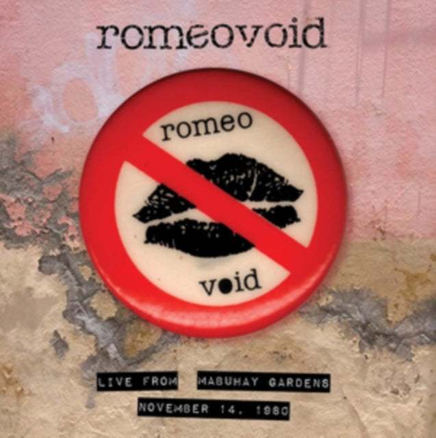 Romeo Void - Live From The Mabuhay Gardens: November 14, 1980 Music CD