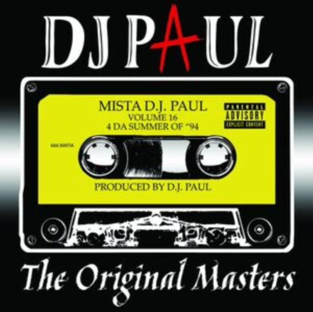 Dj Paul - Volume 16-The Original Masters - LP Vinyl Record