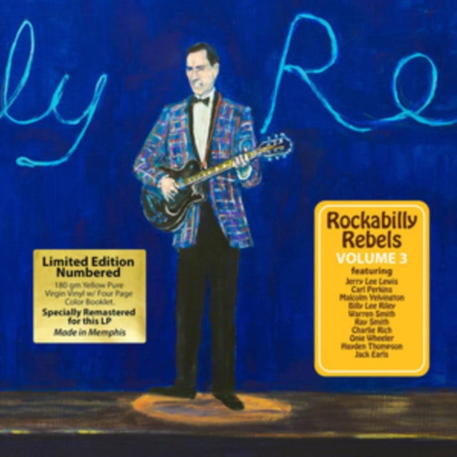 Various Artists - Rockabilly Rebels Volume 3 (180G/Yellow LP Vinyl/Numbered/Limited) Vinyl Record