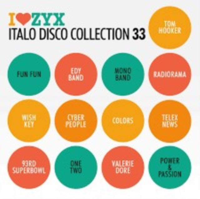 Tom; Fun Fun; Radiorama; Valerie Dore & More Hooker - Zyx Italo Disco Collection 33 (2CD) Music CD