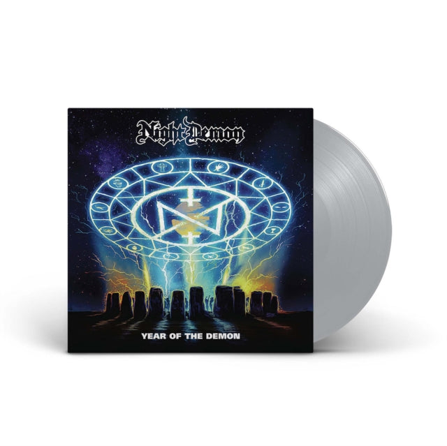 Night Demon - Year Of The Demon (Silver LP Vinyl) Vinyl Record