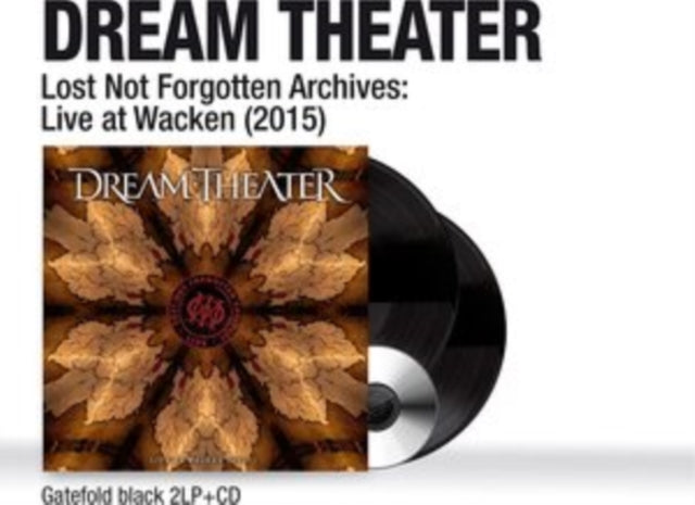 Dream Theater - Lost Not Forgotten Archives: Live At Wacken (2015) (2LP/CD) Vinyl Record