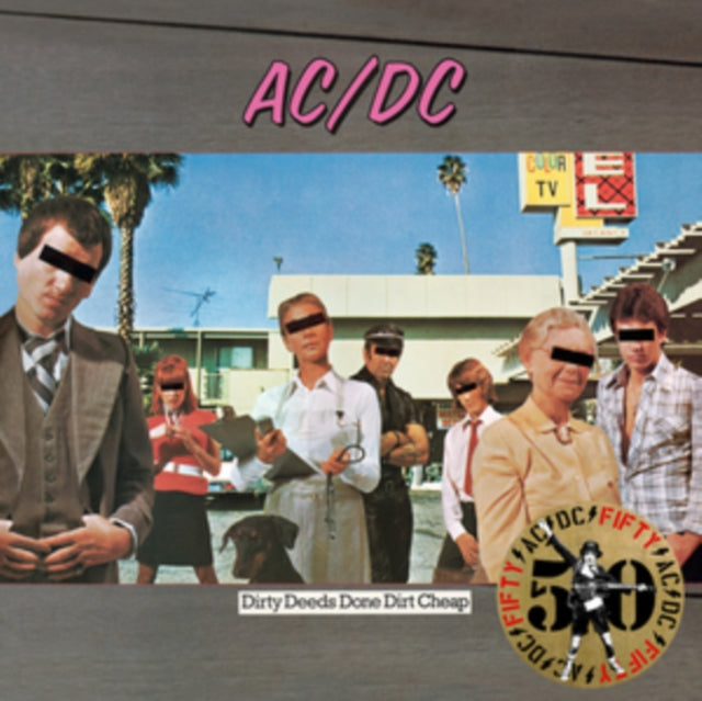 Ac/Dc - Dirty Deeds Done Dirt Cheap (Gold Metallic LP Vinyl) Vinyl Record