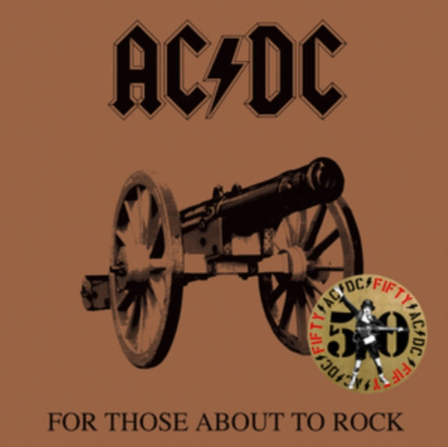 Ac/Dc - For Those About To Rock (We Salute You) (Gold Metallic LP Vinyl) Vinyl Record