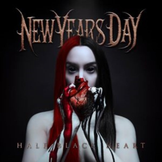 New Years Day - Half Black Heart (Red LP Vinyl) Vinyl Record
