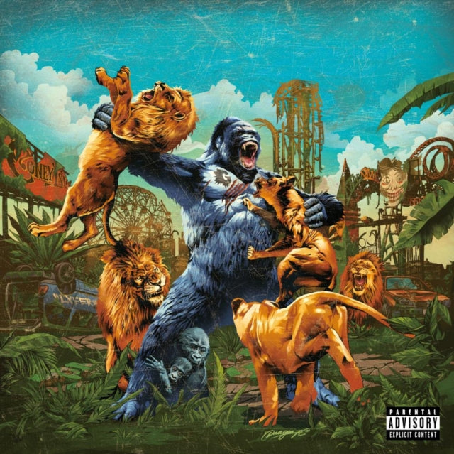 Nems & Scram Jones - Rise Of The Silverback (Gray Marble LP Vinyl) Vinyl Record