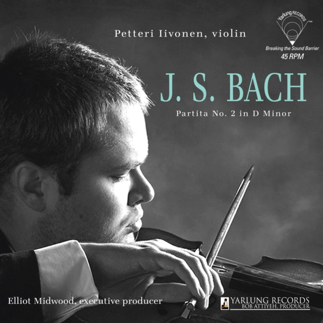 J.S. Bach - Partita No. 2 In D Minor (Petteri Iivonen) (180G/45RPM) - LP Vinyl Record