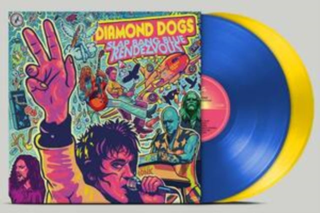 Slap Bang Blue Rendezvous (Blue Yellow LP Vinyl) Vinyl Record